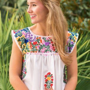 Mi Golondrina Flores Dress